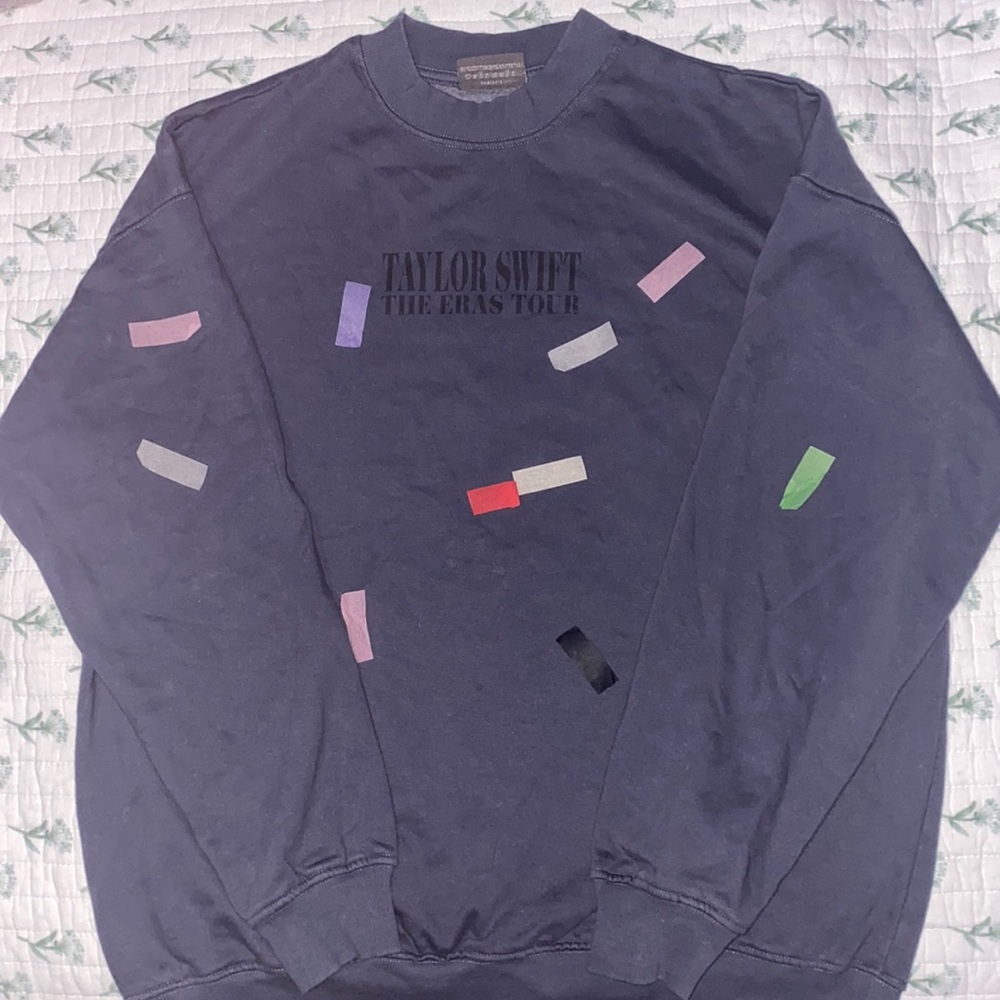 Taylor Swift Eras Tour Blue Crewneck